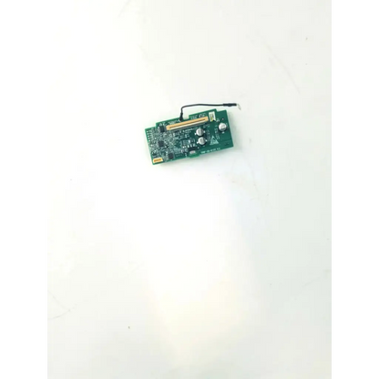 Green rectangular circuit board bbcb3-8b with silver components and black wire for board bbcb3-8b 22523sm model tr6f-20-67311