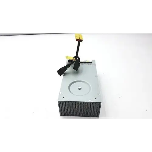 Silver metal dvd drive with black rubberized side panel and yellow clip for tripp lite hc150sl medical cart power supply