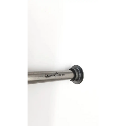 Silver jart 600-441 metal rod with black rubberized end cap for trocar pyramidal tip 11mm surgical tool