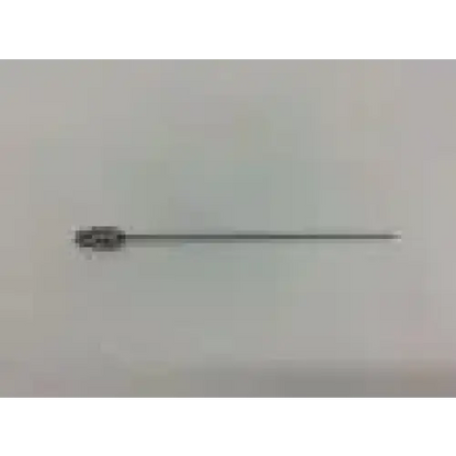 Slender metallic byron infiltration cannula with textured cylindrical head and sharp point for precise infiltration