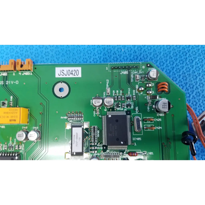 Green printed circuit board with capacitors and integrated circuits for tv-pcb video interface circuit board topcon trc-nw6s