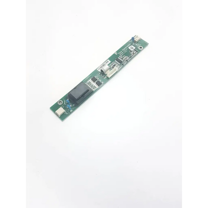 Green rectangular circuit board with various components from tyco e362342 rev inverter featuring spacelabs mpc860 cpu nibp assembly board