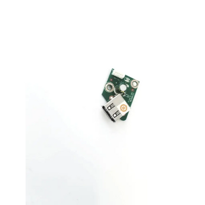 Green circuit board with silver usb port and components in tyco electronics usb stick board e011688 product image
