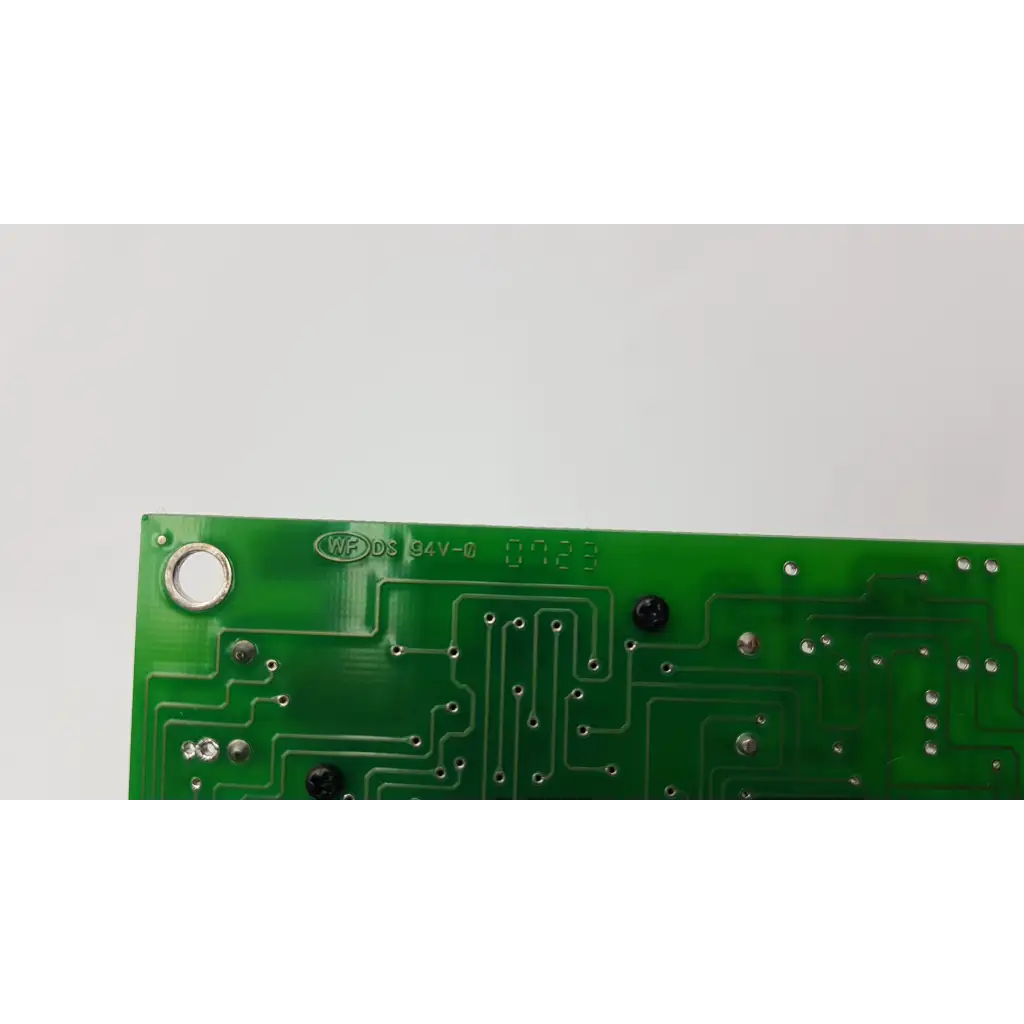 Green ultrasonic oxygen module pcb board 30-00600-30 rev c with silver solder points and black components