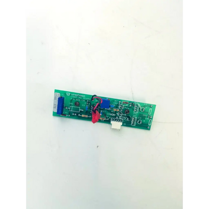 Green uniphase light pc board 005-136 with blue and red wires attached for bbcb3-9d 22523sm applications