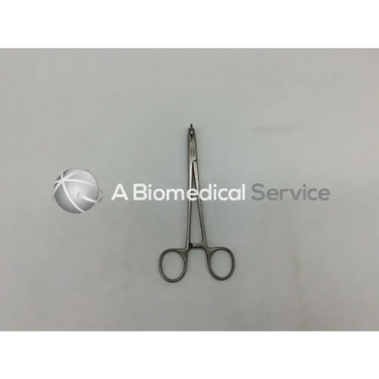 Sterling silver mueller au16660 house gelfoam pressure forceps with rounded handles and precision-tipped end
