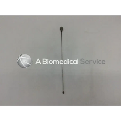 A sleek metallic v mueller gu4005-008 otis bougies with boule mirror finish olive tip 16 fr slender rod medical instrument