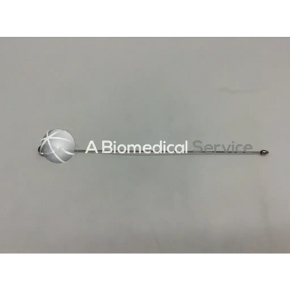 Silver-colored v mueller gu4005-008 otis bougies with boule mirror finish and mirror finish olive tip 18 fr medical needle
