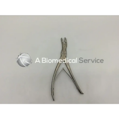Stainless steel leksell ronguer forceps with polished finish and precision-engineered jaws for surgical use