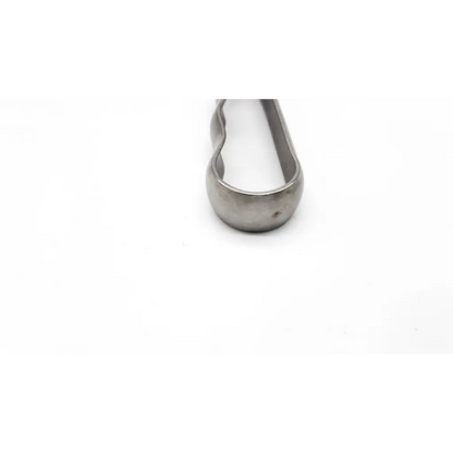 Silver-toned metal v.mueller su-3478 richardson appendectomy retractor with smooth polished finish and rounded ends