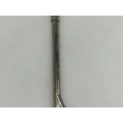A sleek metallic mueller su1130022 ochsner trocar with polished stainless steel finish and engraved markings