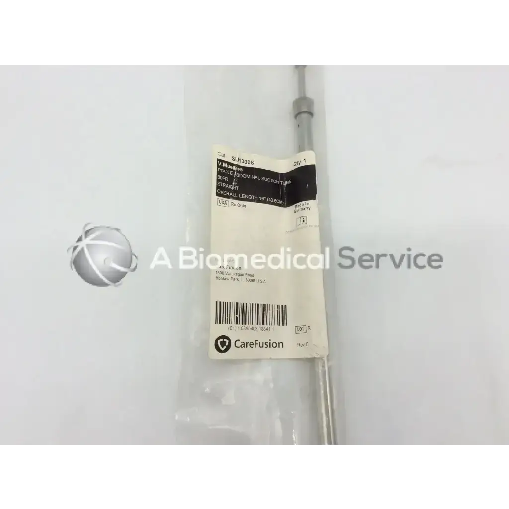 Load image into Gallery viewer, V. Mueller SU13008 Poole Adbominal Suction Tube 30FR