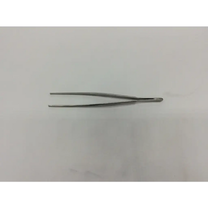 Silver mueller su2335 tissue forceps with sleek polished metal finish and fine pointed tips for precise surgical use