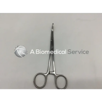 Stainless steel mueller su2760 pean artery forceps with rounded tips and circular finger loops for surgical use