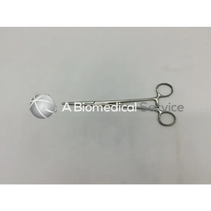 Silver mueller su2804 ochsner artery forceps with rounded tips and circular finger loops for surgical use