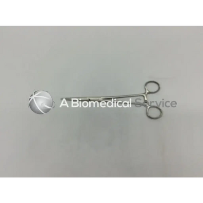 Sterling silver mueller su2804 ochsner artery forceps with curved precision jaws and ergonomic finger loops