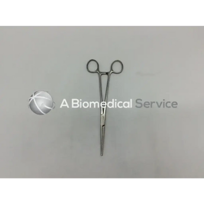 V mueller su2804 ochsner artery forceps stainless steel with rounded handles and pointed serrated tips for surgery