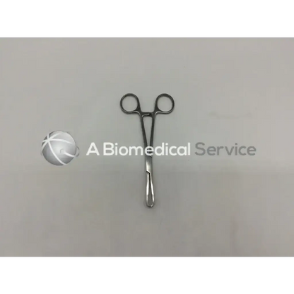 Stainless steel mueller su3960 lahey forcep surgical clamp with circular handles and smooth polished finish