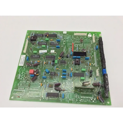 Green pcba board v752609e1 with black blue and brown integrated circuits for bbcf6-10 electronic products