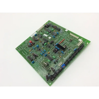 Green pcba board v752609e1 with black blue and red electronic components for bbcf6-10 product v5631573 10 pcba board