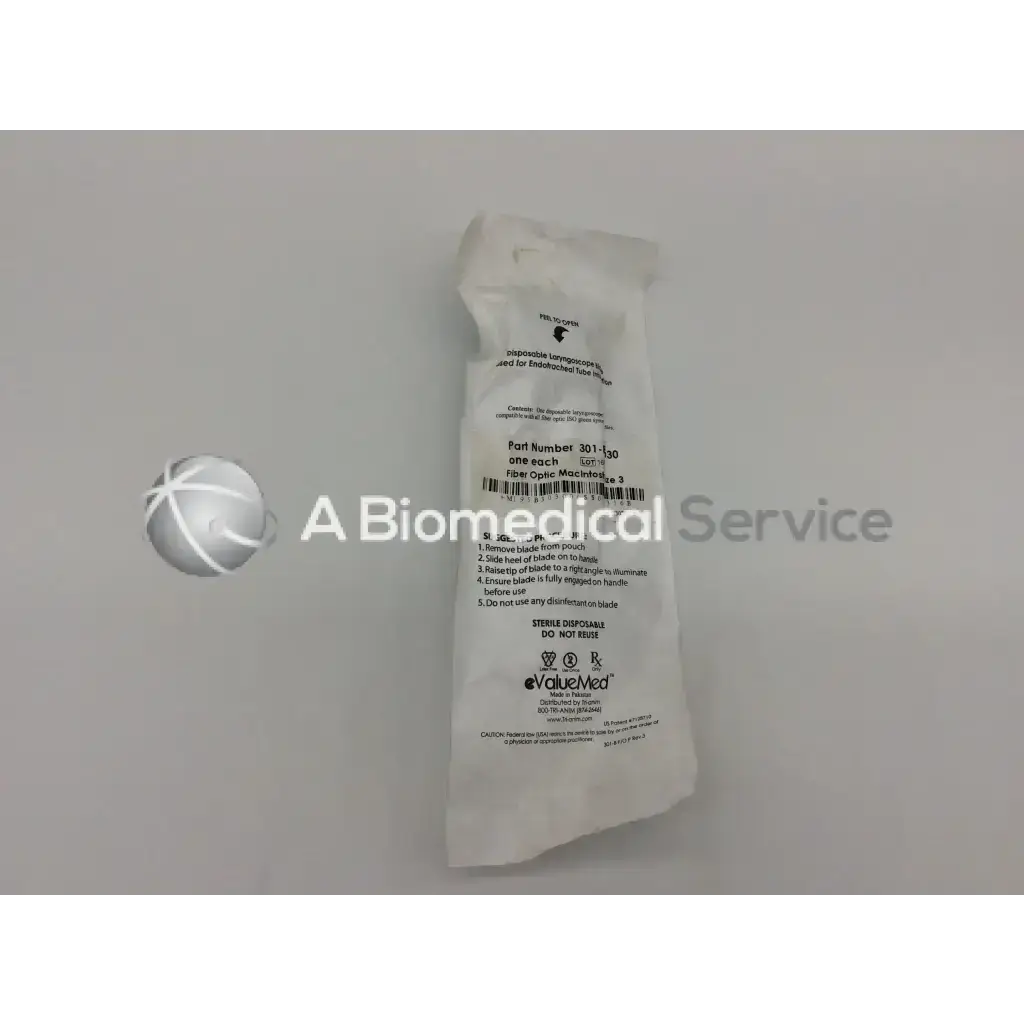 ValueMed Fiber Optic Miller size 3 Laryngoscope Blade *