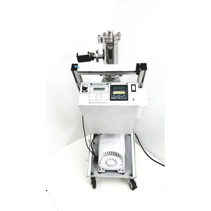 White turbo-v 301-ag navigator vacuum pump system with stainless steel parts and digital control panel by varian