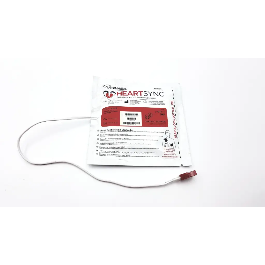 Vermed HeartSync T100-CS Adult Defibrillation and ECG