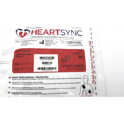 Vermed HeartSync T100-CS Adult Defibrillation and ECG
