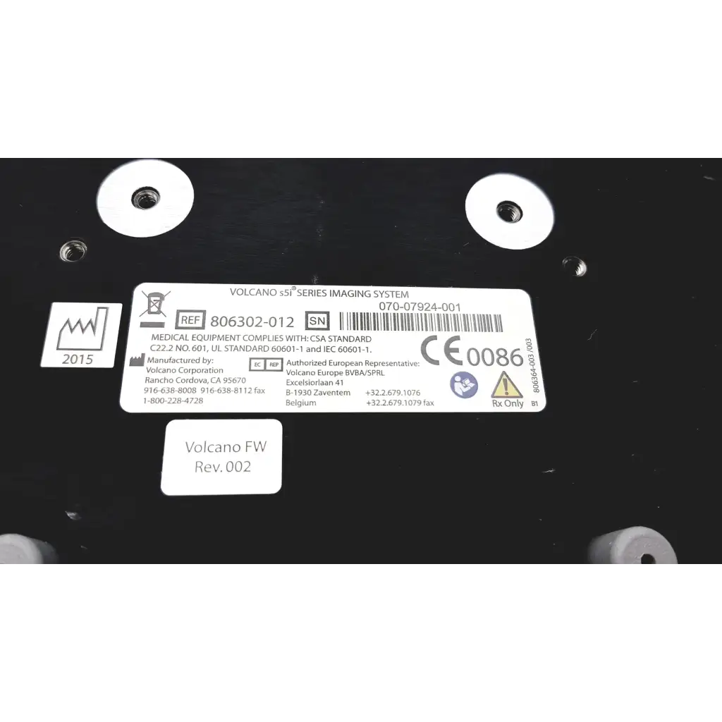 Load image into Gallery viewer, Volcano s5i Series Imaging System 806302-012 Control