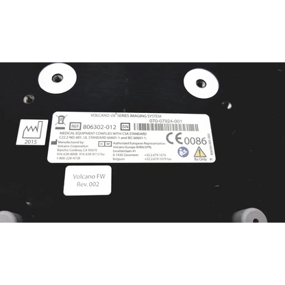 Volcano s5i Series Imaging System 806302-012 Control