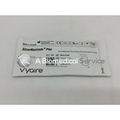 Vyaire 9623-810P Silver Mactrode Plus resting ECG