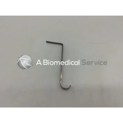 W lorenz 01-0209 vertical retractor with polished chrome finish l-shaped surgical hook for precise tissue retraction