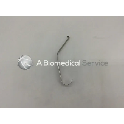 Silver surgical obwegeser mandibular channel retractor small with curved slender design for precise mandibular use