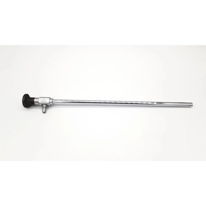 Weck 0° 110410 cystoscope da46-90 with sleek metallic body black ergonomic handle and precise measurement markings