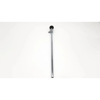 Chrome-finished drum stand with black rubber tip and adjustable height for weck 0° 110410 cystoscope da46-90 use