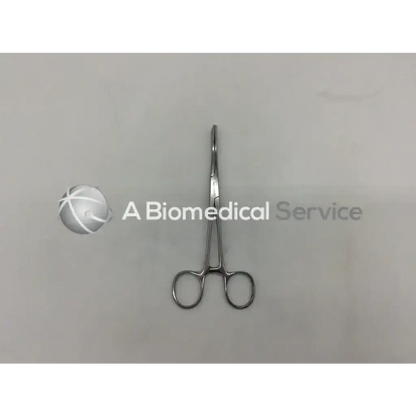 Weck 475250 Pennington forcep surgical hemostat in sterling silver with rounded handles and polished finish