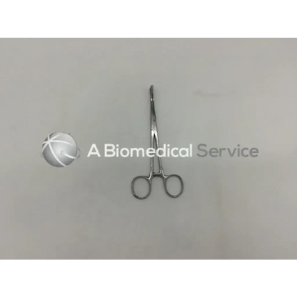 Stainless steel pennington forcep ad5-228 with rounded handles and slightly curved pointed tip for surgical use