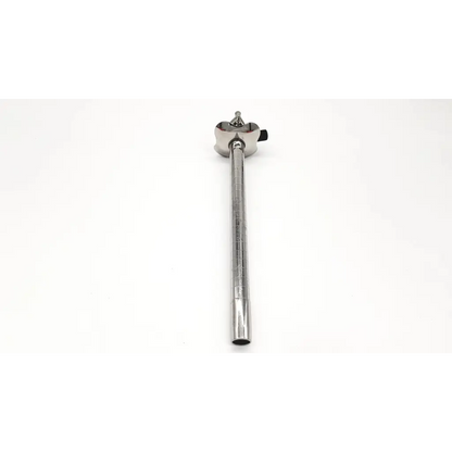 Silver metallic telescopic pole with flower-shaped head and engraved markings for welch allyn scope da6-101