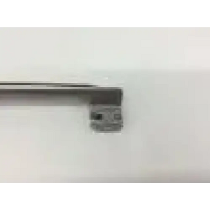 Gray metal handle with rectangular textured grip for welch allyn stainless large blade laryngoscope laryngoscope