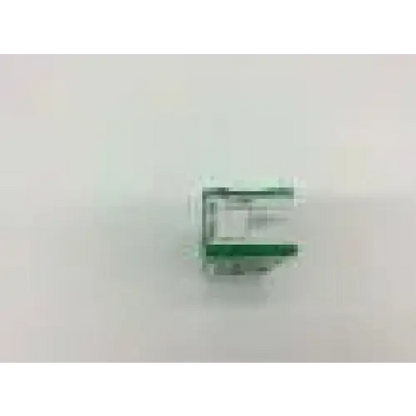 Translucent green glass block with geometric design for welch allyn 72200 rechargeable battery power supply accessory