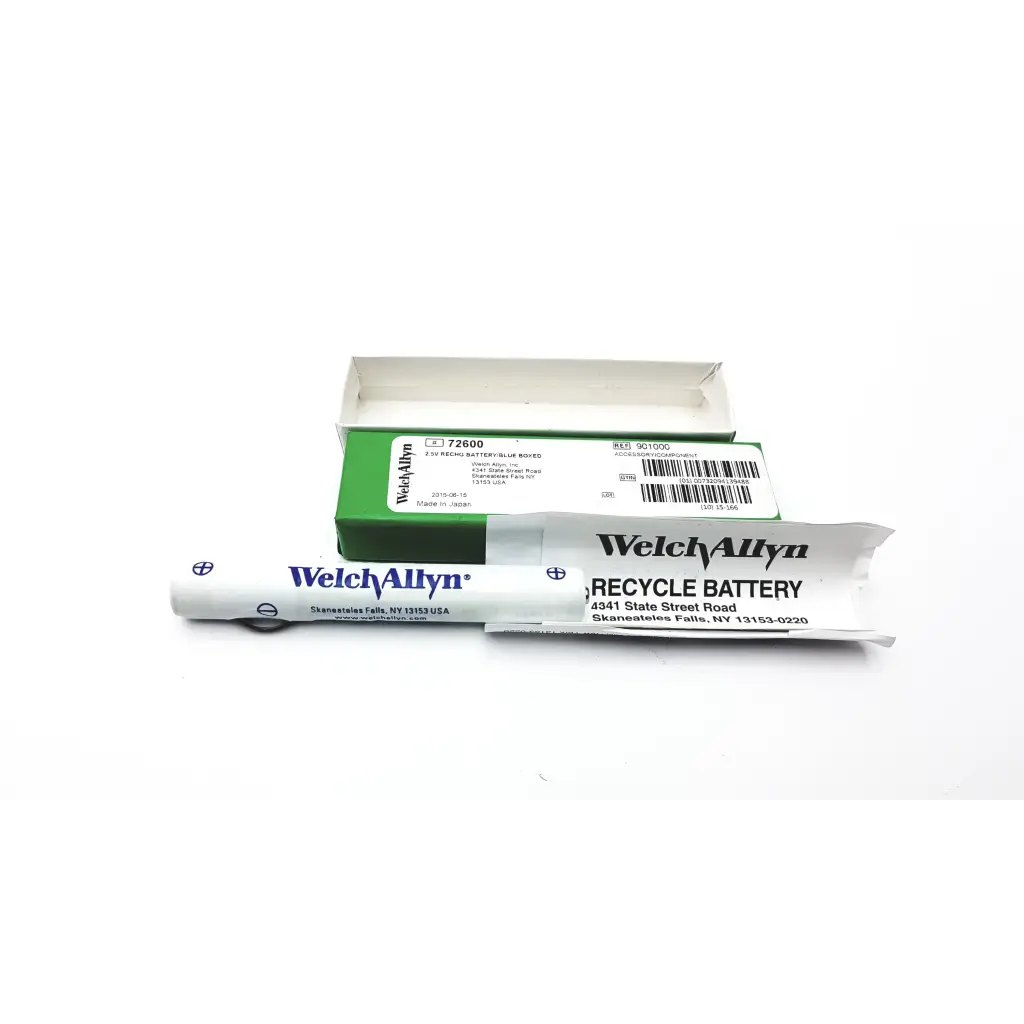 Load image into Gallery viewer, Welch Allyn 72600 Recycle Battery 2.4V 650mAh (1.56 Wh)