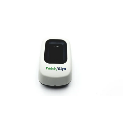 Welch allyn 739 series charger with black rectangular sensor window and green-blue branding for series charger ac4-148
