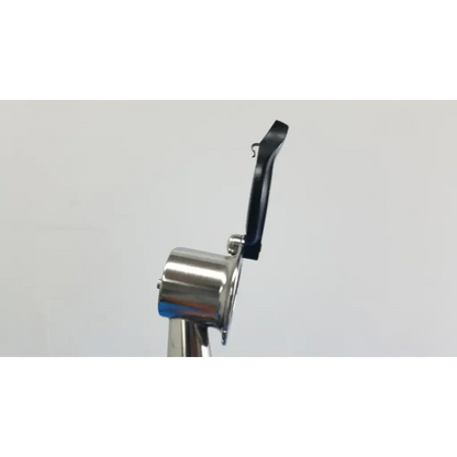 Welch allyn wall transformer with coaxial ophthalmoscope and otoscope featuring black and silver bicycle brake lever design