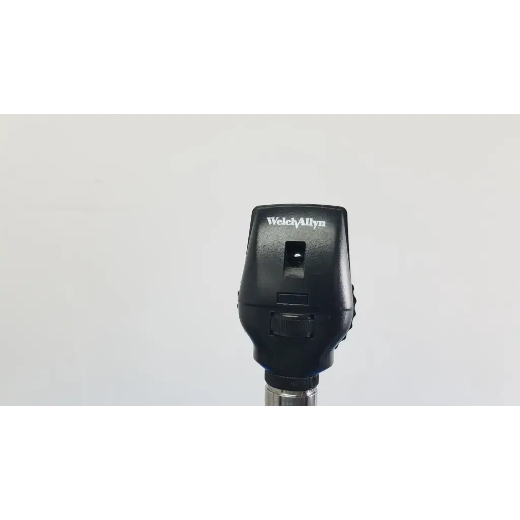 Welch Allyn 767 wall transformer with coaxial ophthalmoscope and black otoscope featuring matte finish and metallic shaft
