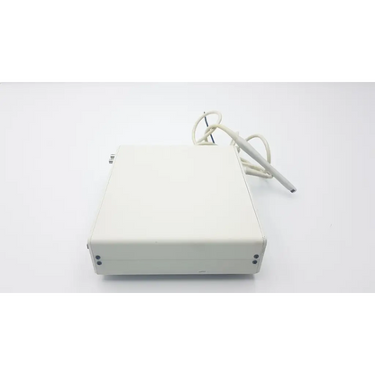 White rectangular welch allyn reveal solo dcu-2000 dental camera video system with coiled cable attached