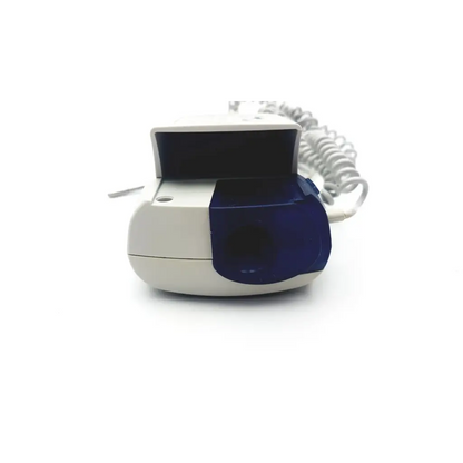 White and blue welch allyn suretemp plus 690 thermometer with probe and coiled cord medical device for accurate readings