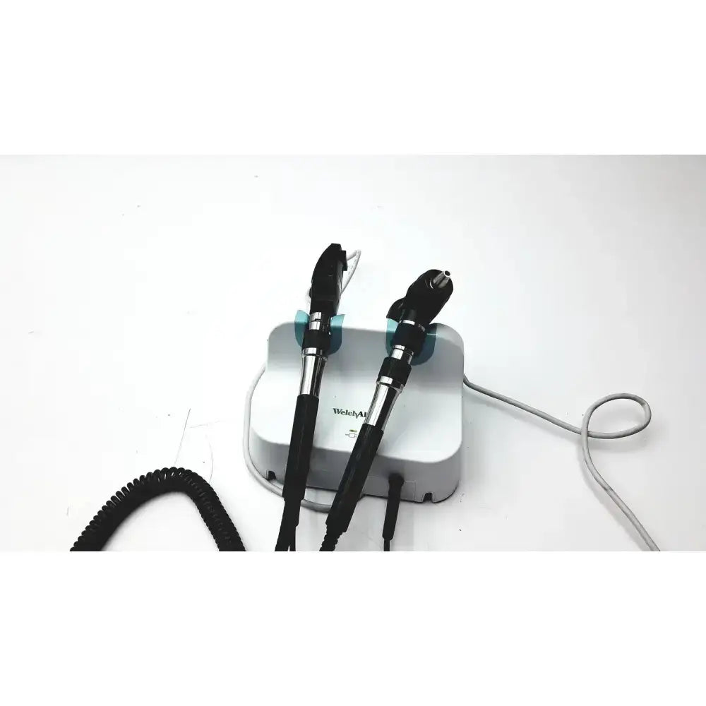 Welch Allyn Wall Transformer Ophthalmoscope & MacroView Otoscope 23810, 11720 Diagnostic Set, second-hand product photo 12
