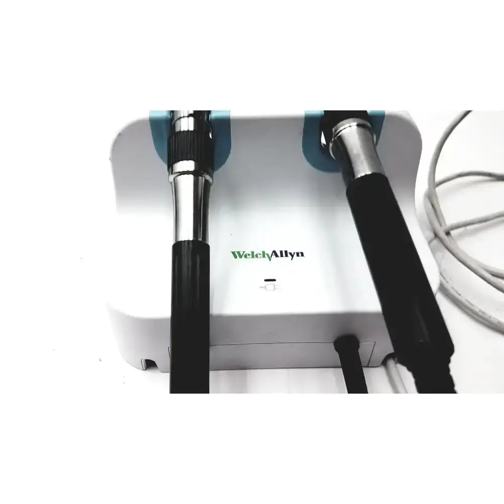 Welch Allyn Wall Transformer Ophthalmoscope & MacroView Otoscope 23810, 11720 Diagnostic Set, second-hand product photo 2