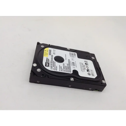Black western digital caviar blue wd400jb 40gb internal 7200rpm 3.5 inch hdd with yellow and white label