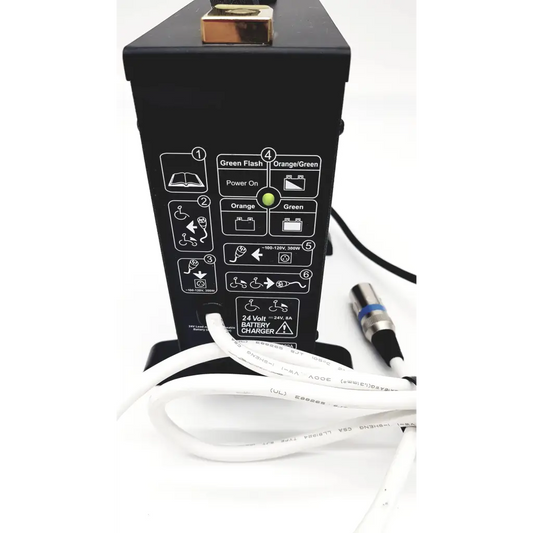 Wheelchair Battery Charger Model 4C24080A 8amp 24v